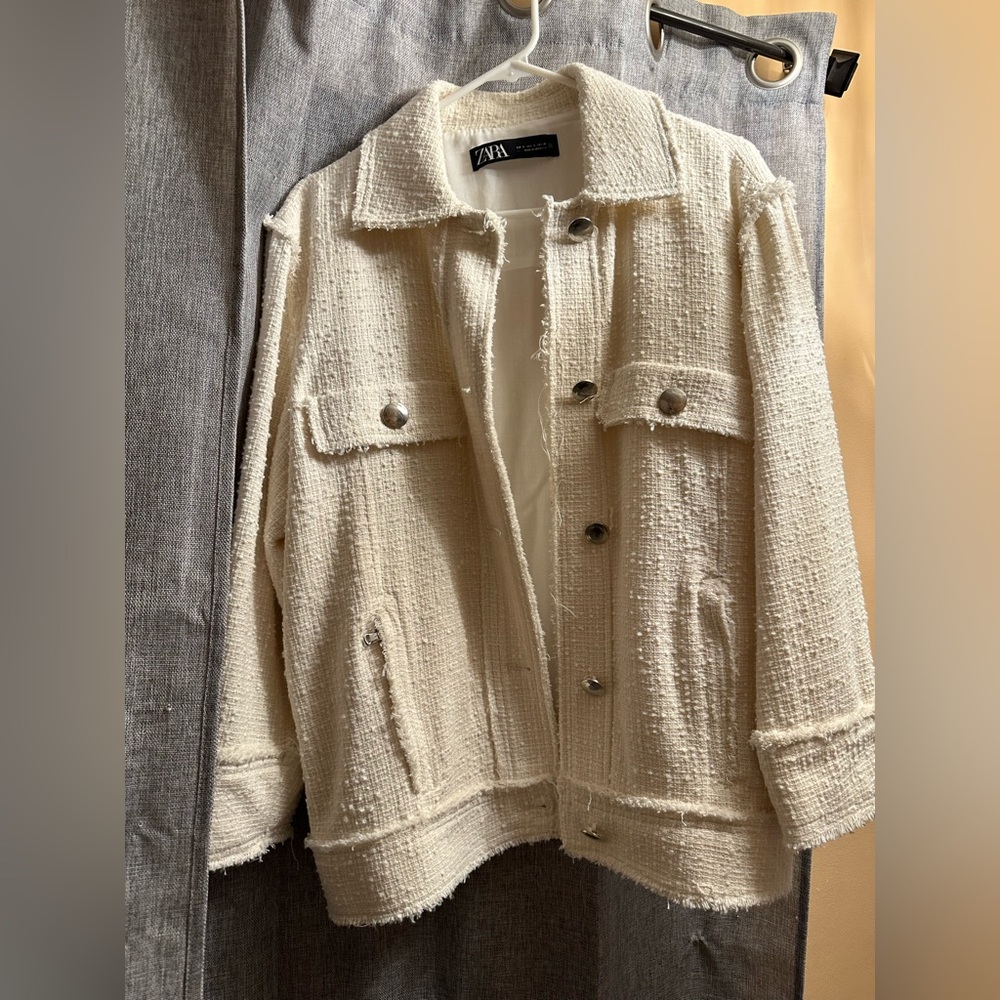 Zara Offwhite Blazer